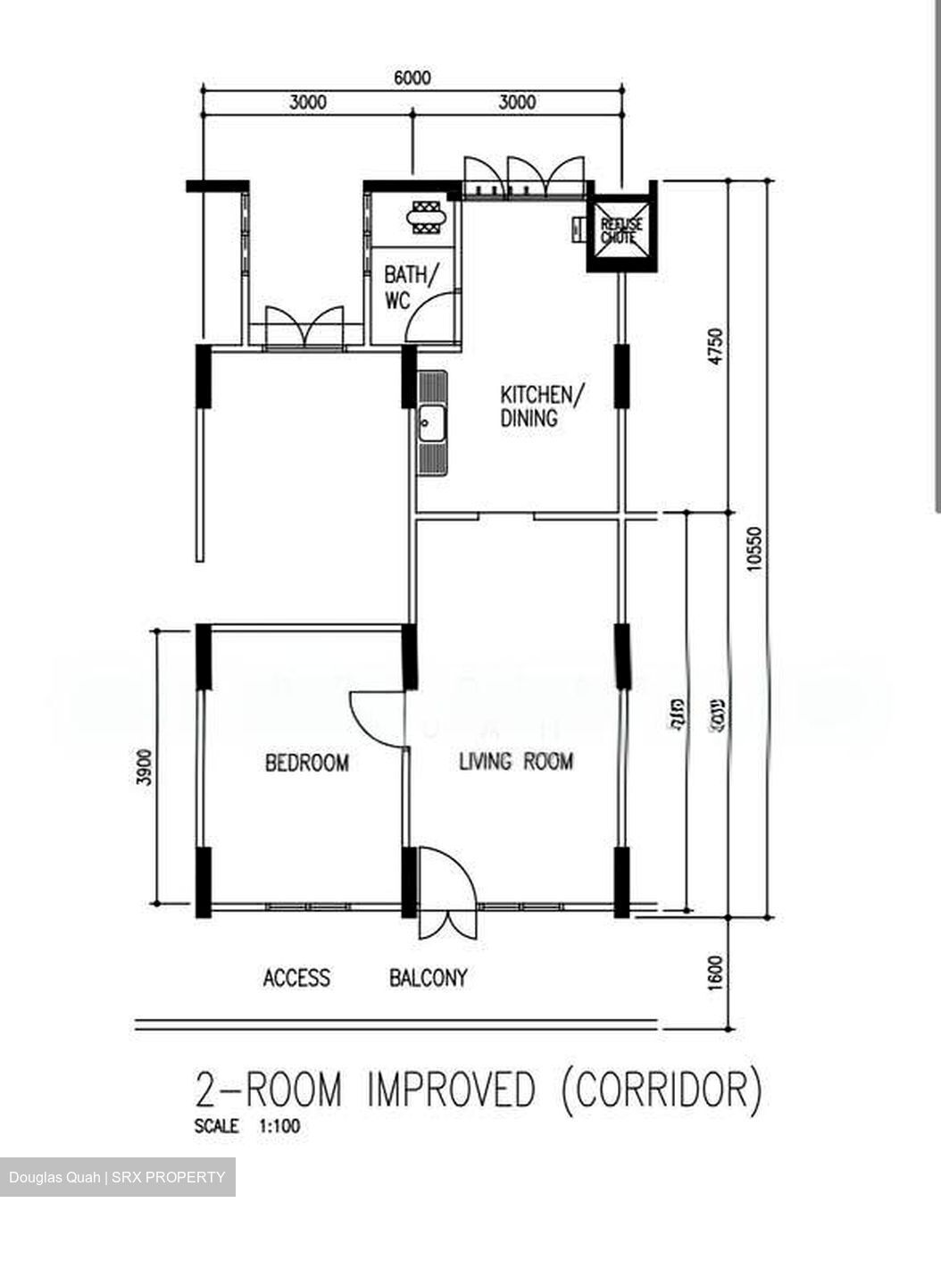 Blk 508 Ang Mo Kio Avenue 8 (Ang Mo Kio), HDB 2 Rooms #566554711